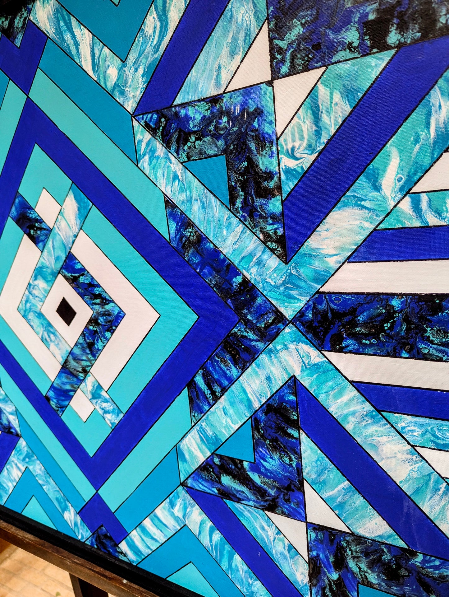 Vagues de Bleu