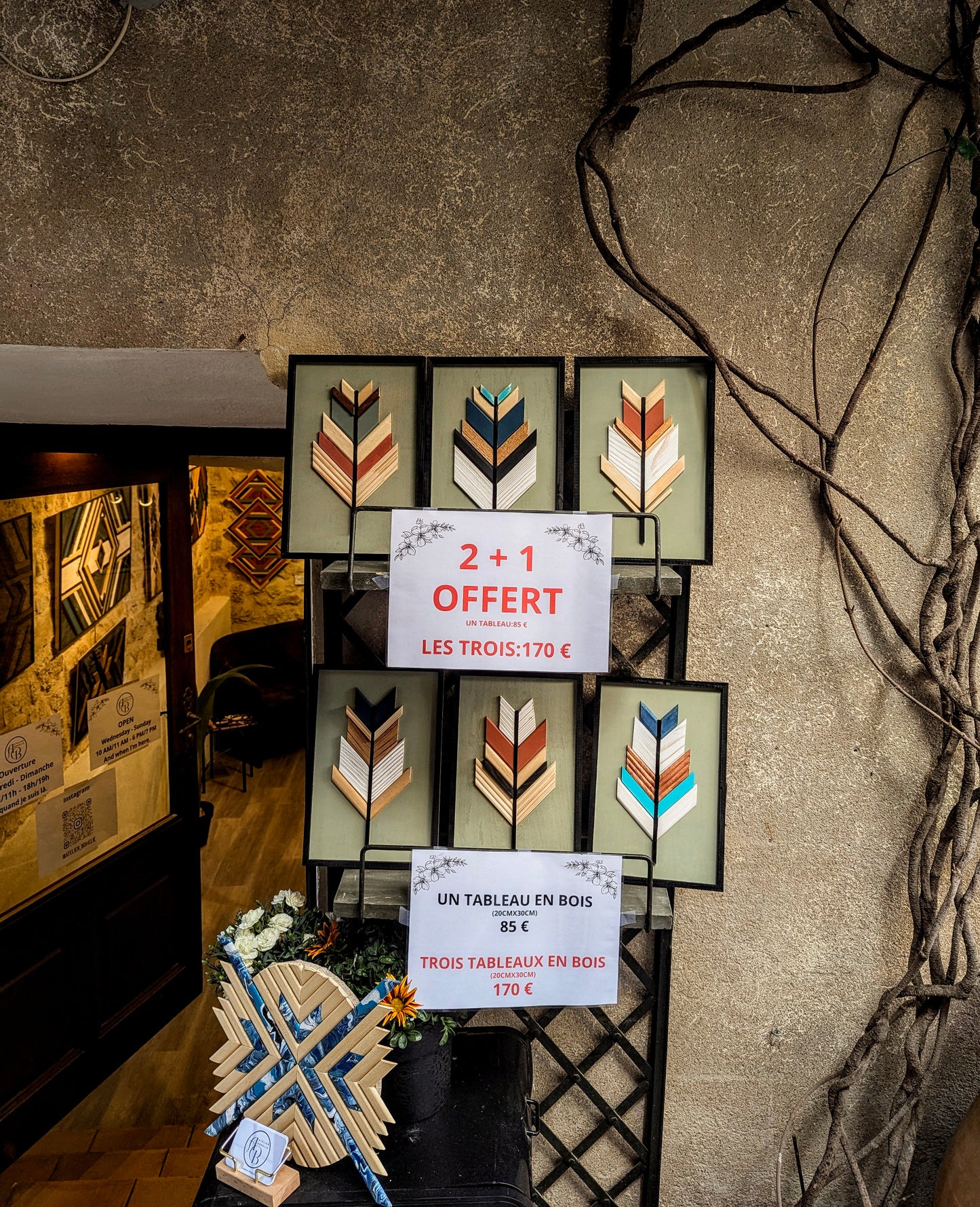 Plume de Bois  2+1 offert